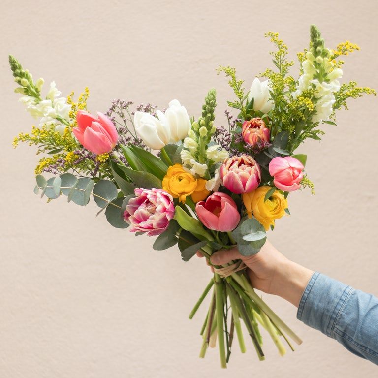 Kleurrijke Tulpen Boeket